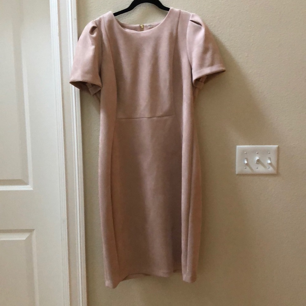 Calvin Klein Puffed Sleeved Dress